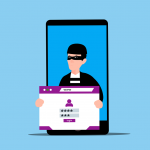 Free phishing scam website vector